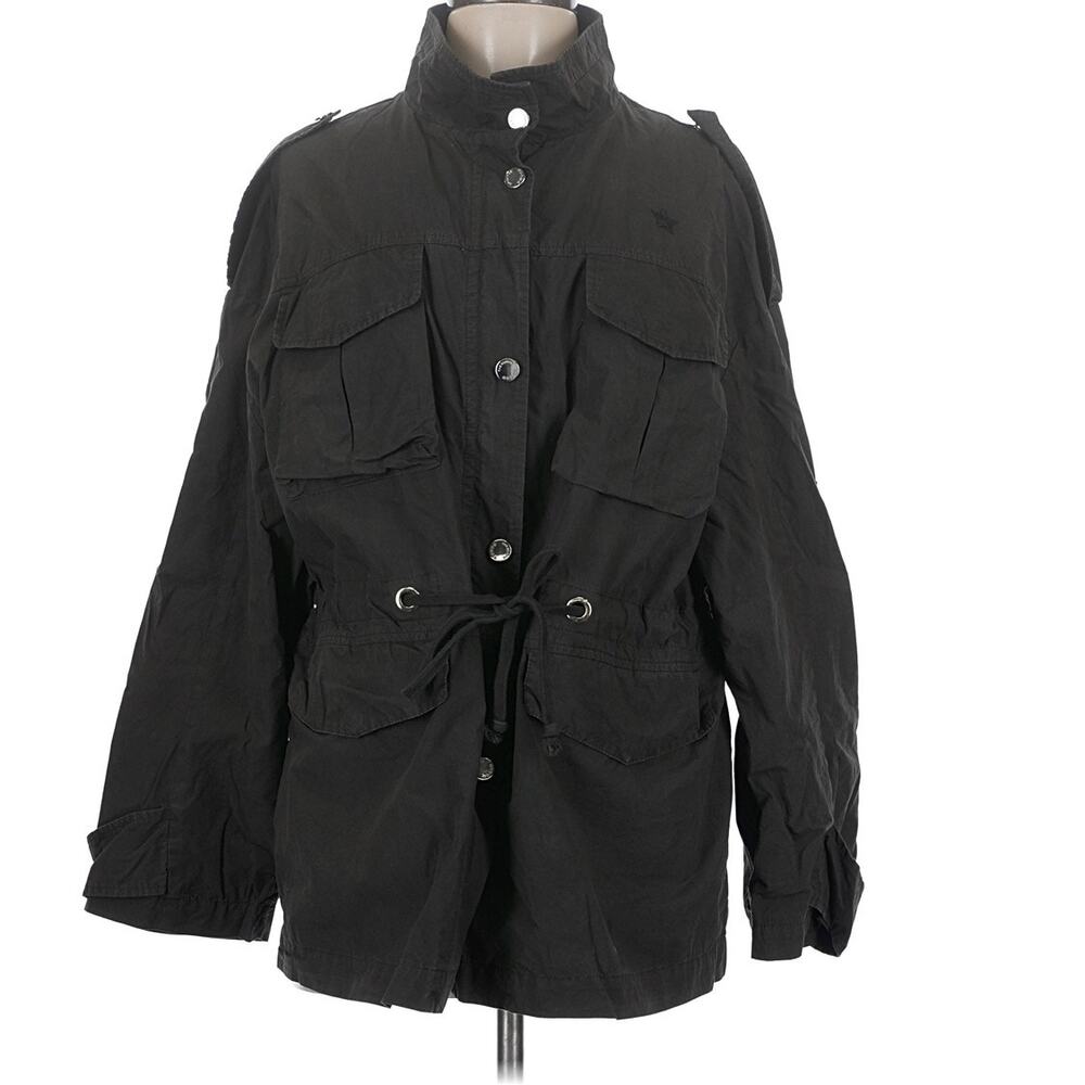 The Editor Italy Sahariana Safari Military Jacket Stars Small / IT 40